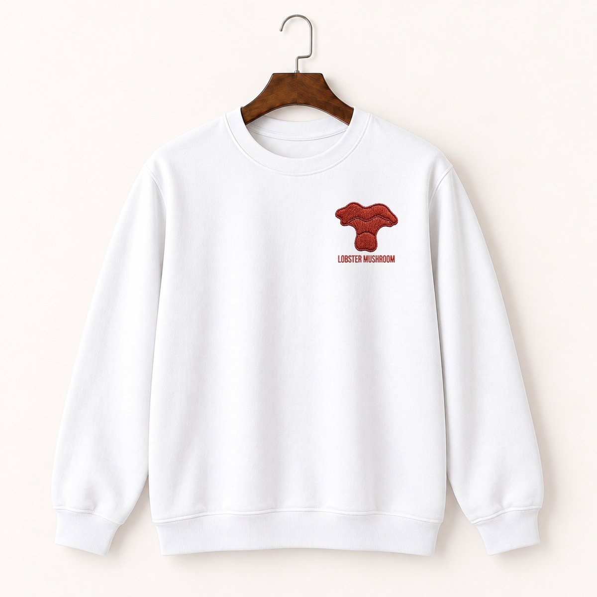 Lobster Mushroom Crewneck Sweatshirt 5