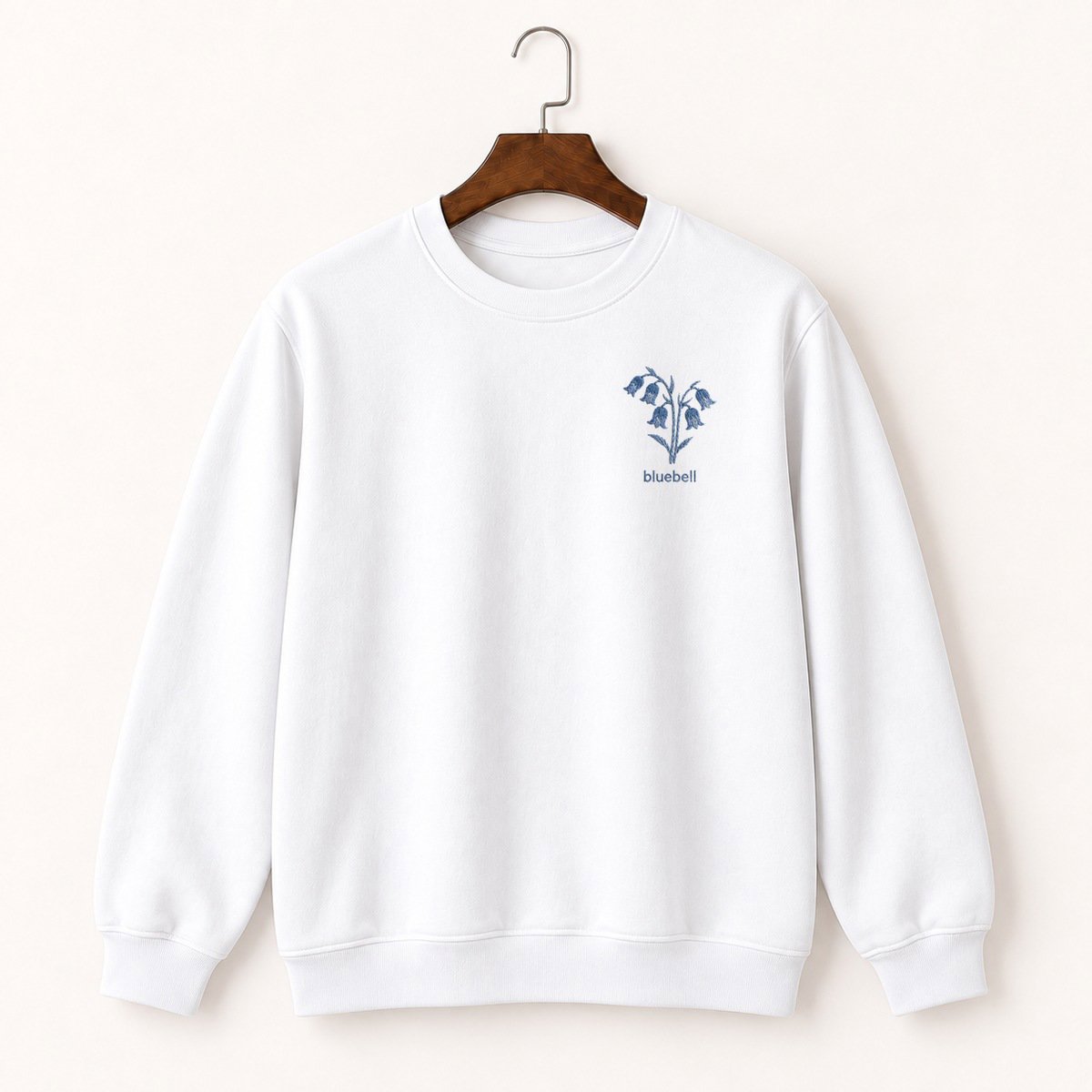 Bluebell Flowers Crewneck Sweatshirt 5