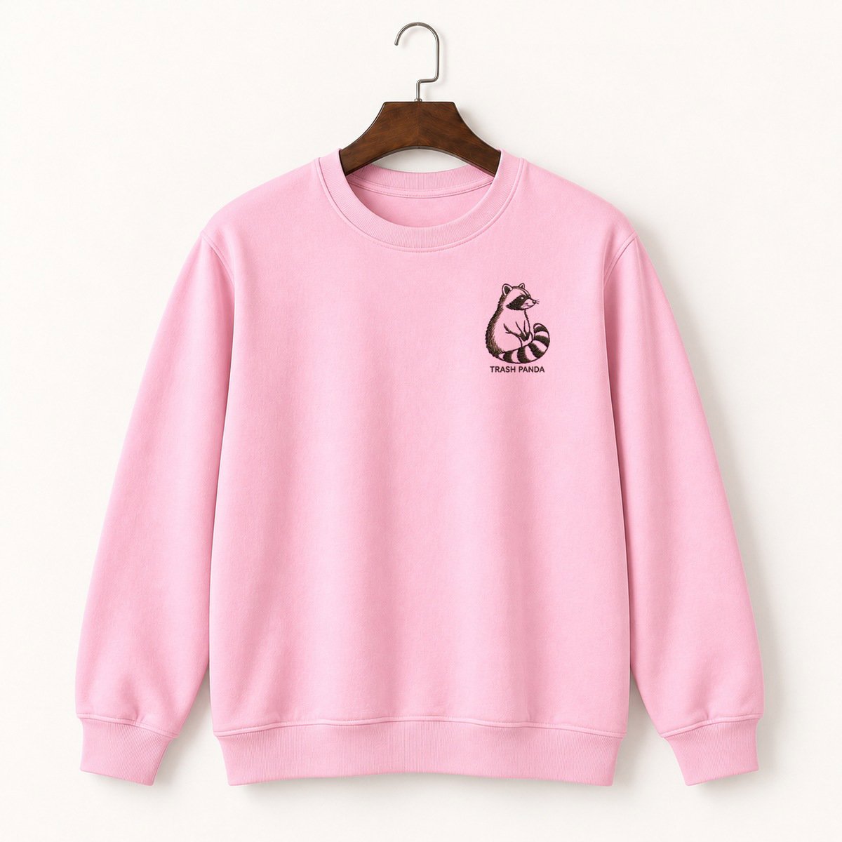 Raccoon Crewneck Sweatshirt 4