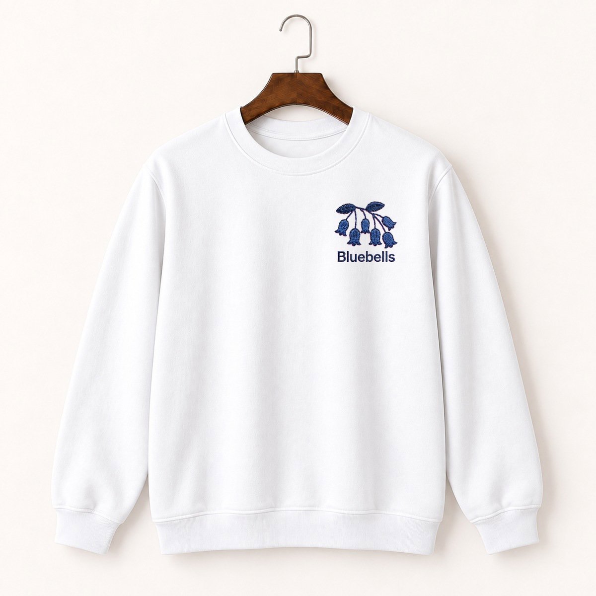 Bluebell Flower Patch Crewneck Sweatshirt 5