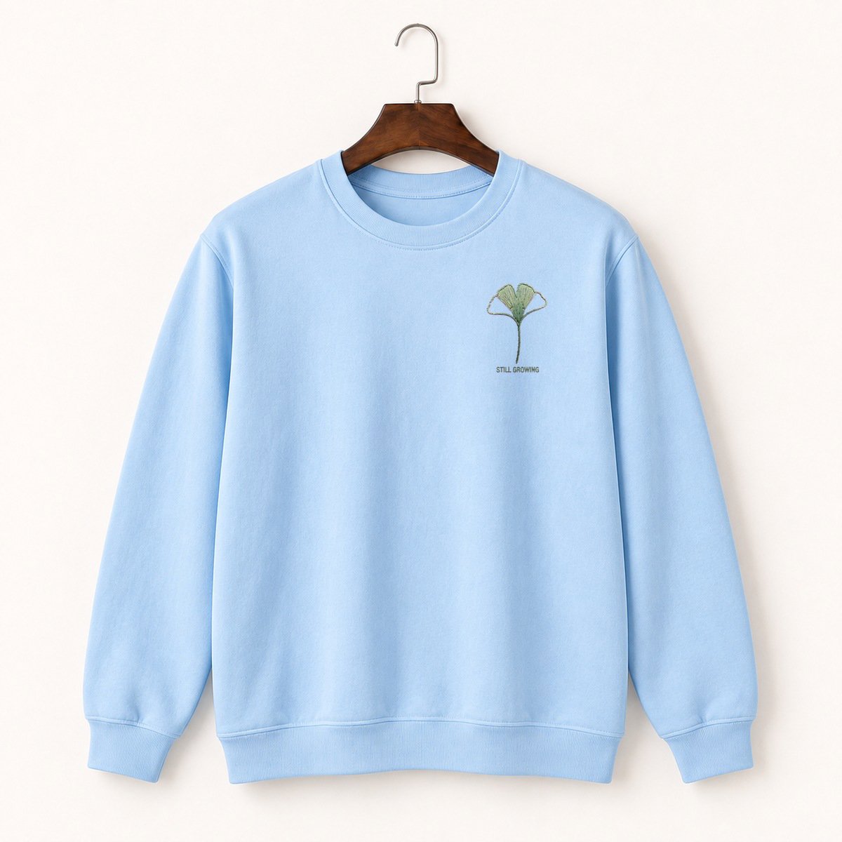 Ginkgo Leaf Crewneck Sweatshirt 1