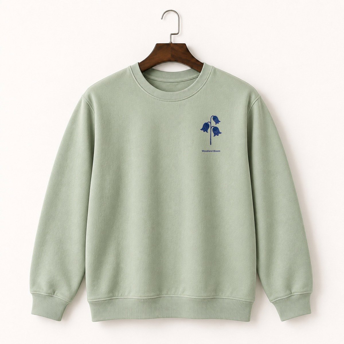 Bluebell Flowers Crewneck Sweatshirt 2