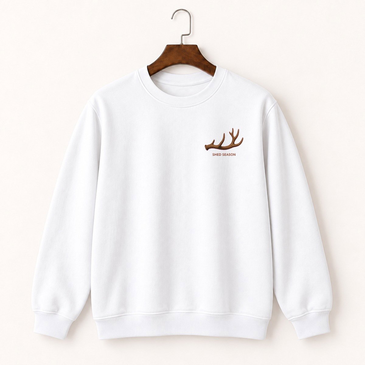 Elk Antler Crewneck Sweatshirt 5