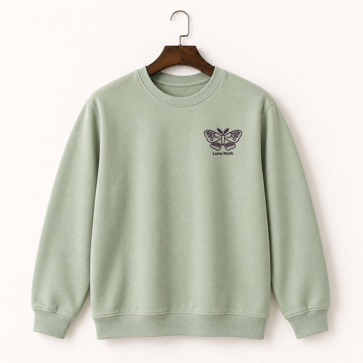Luna Moth Crewneck Sweatshirt 2