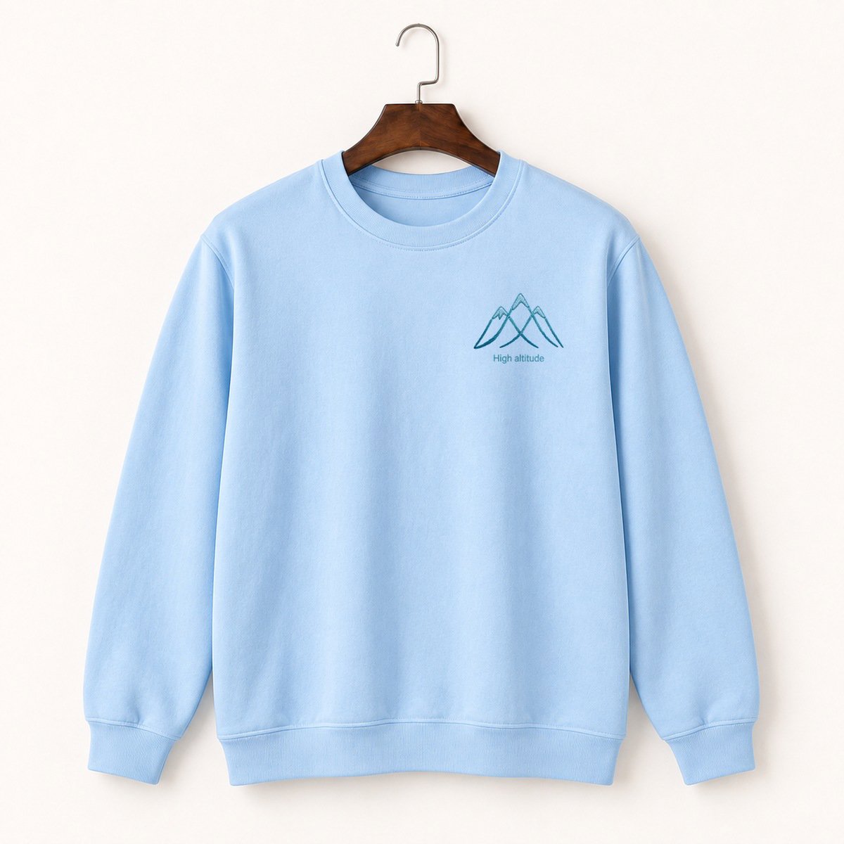 Cascade Mountain Range Crewneck Sweatshirt 1