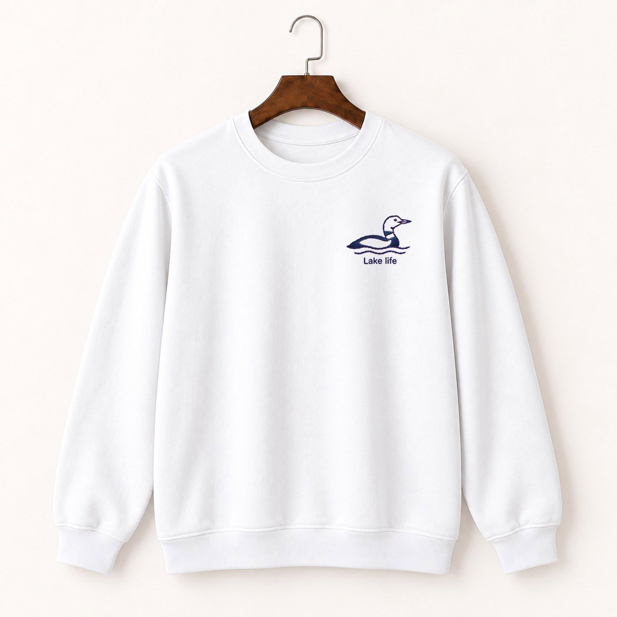 Loon Bird Crewneck Sweatshirt 5