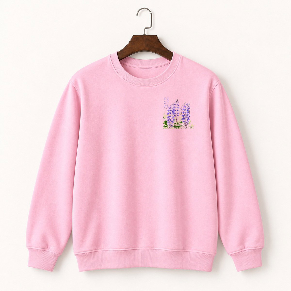 Wild Lupine Crewneck Sweatshirt 4