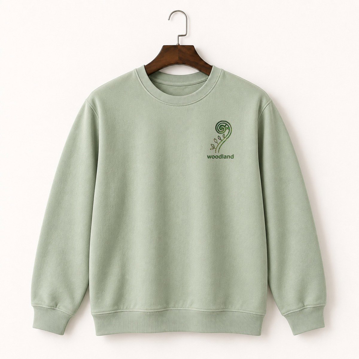Fern Frond Crewneck Sweatshirt 2