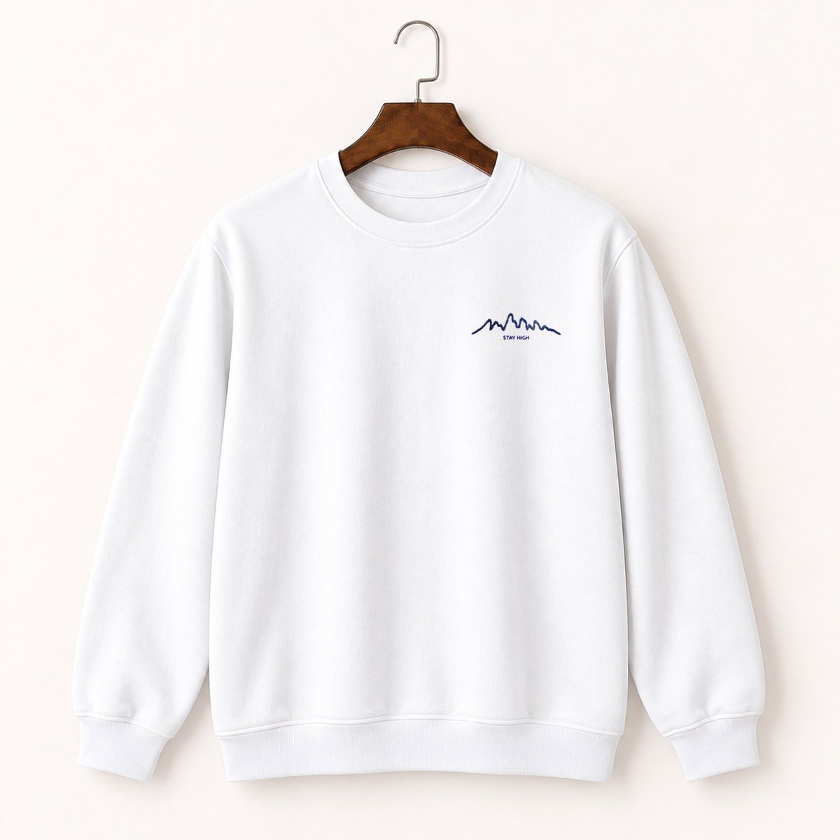 Sawtooth Mountain Range Crewneck Sweatshirt 5