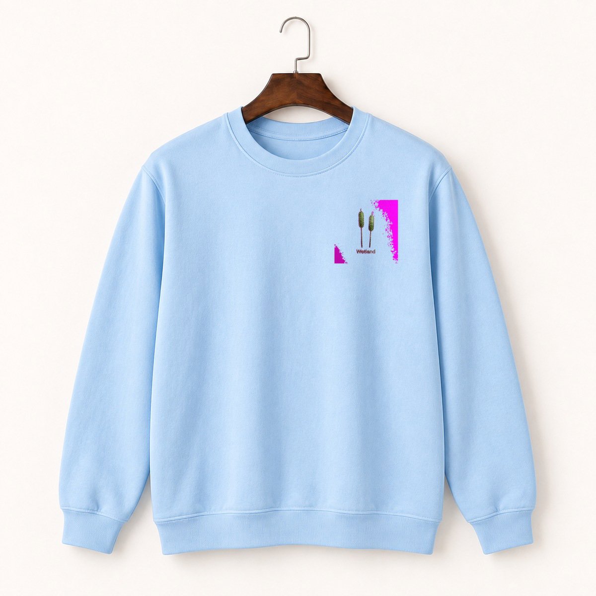 Cattails Crewneck Sweatshirt 1