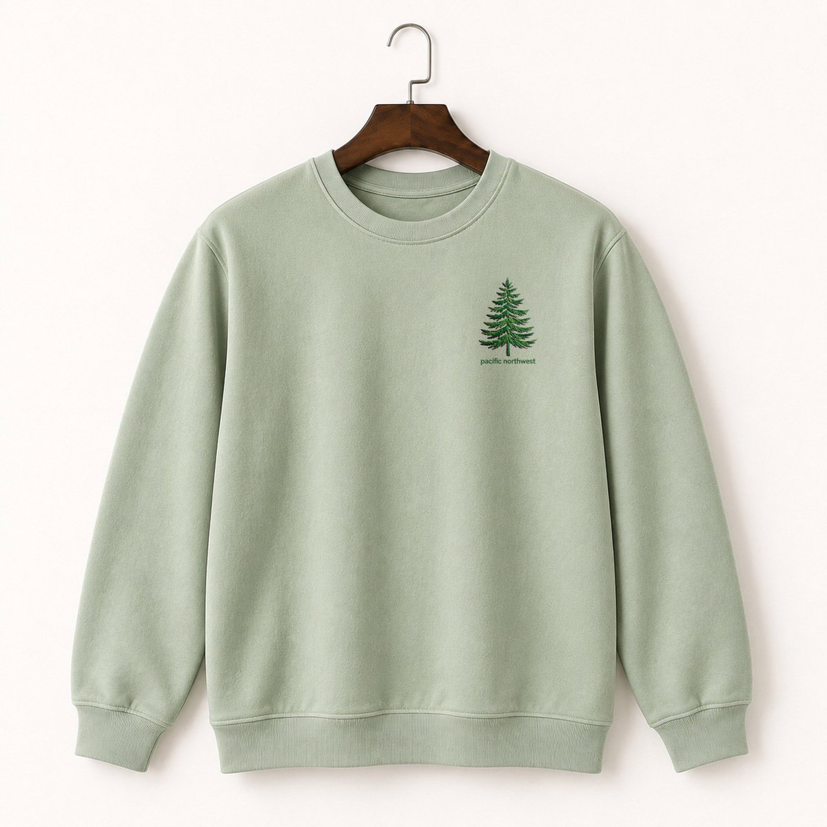 Douglas Fir Tree Crewneck Sweatshirt 2