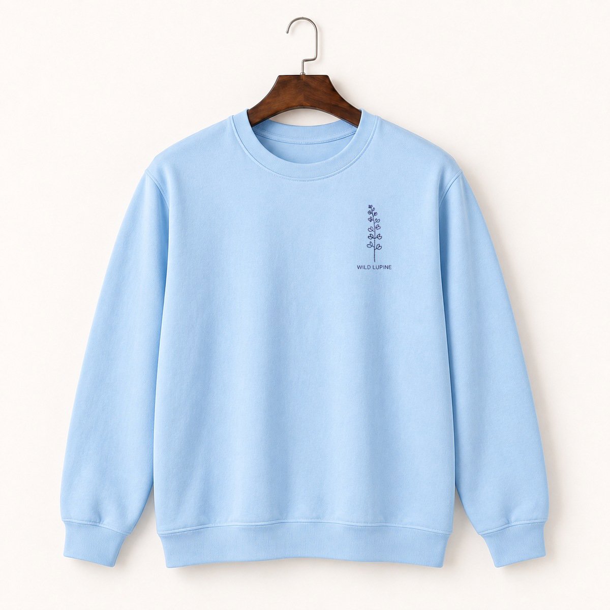 Wild Lupine Crewneck Sweatshirt 1