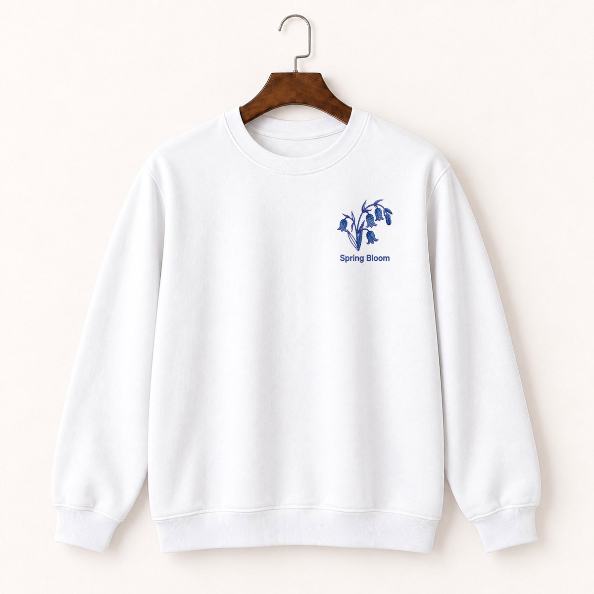 Bluebell Patch Crewneck Sweatshirt 5
