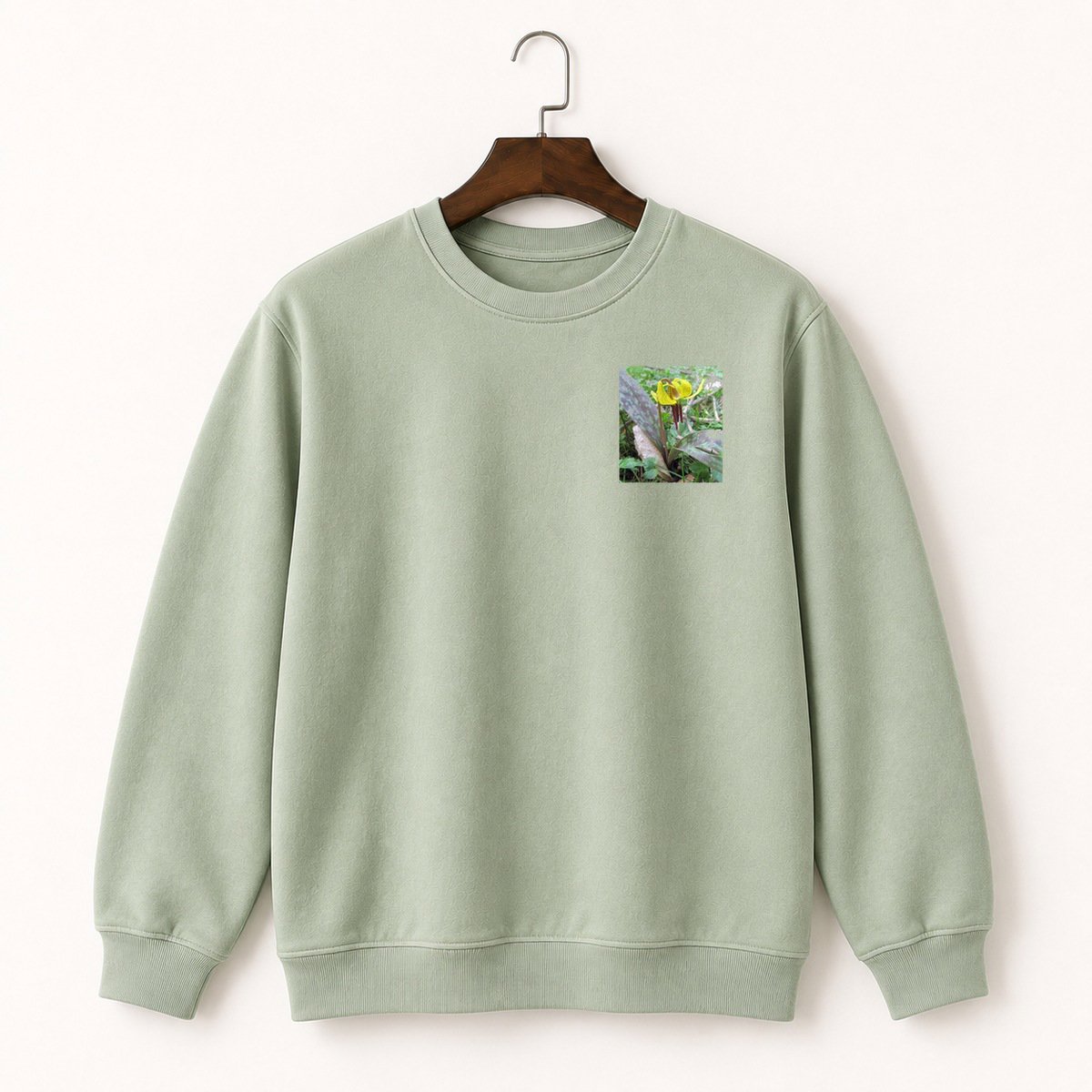 Trout Lily Plant Crewneck Sweatshirt 2