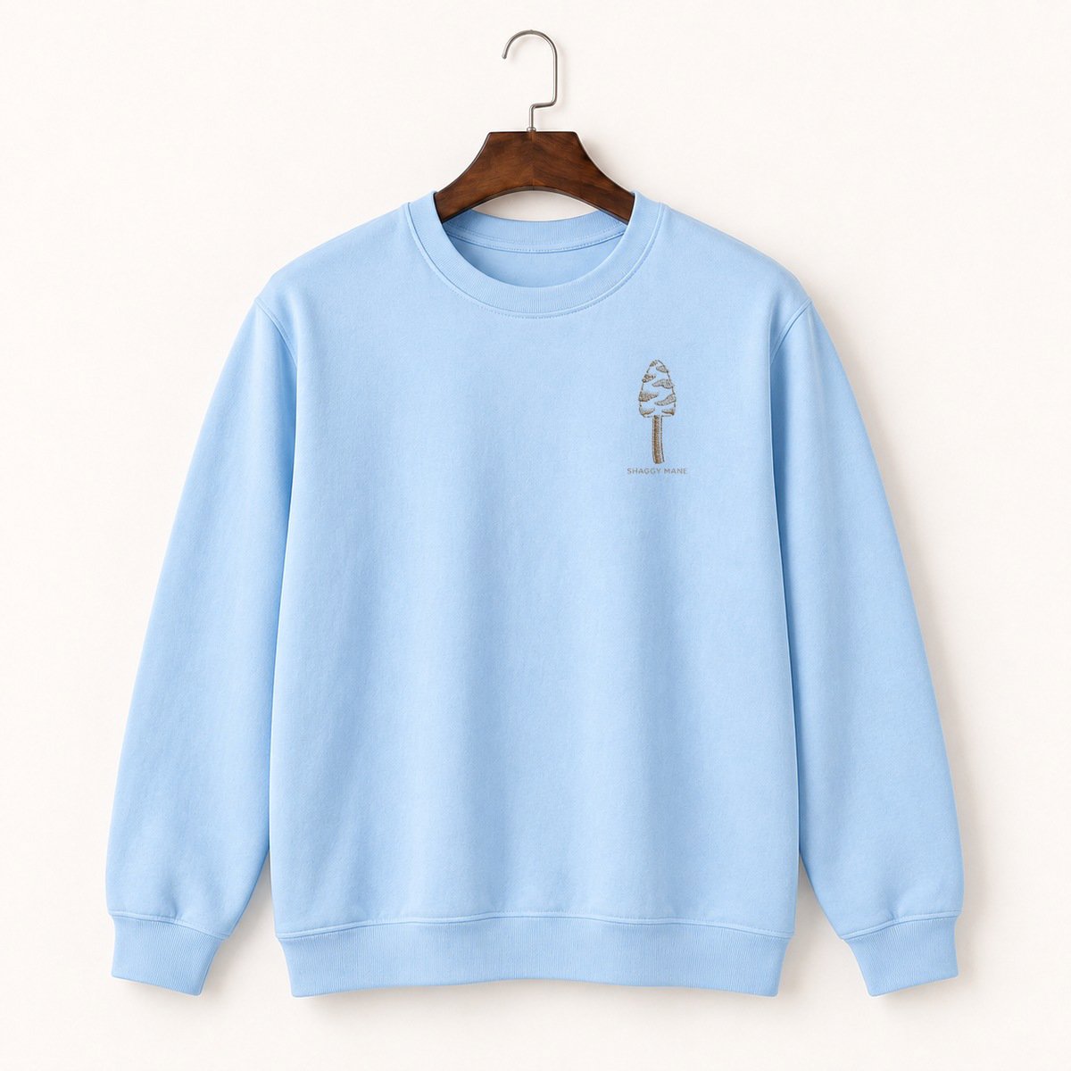 Shaggy Mane Mushroom Crewneck Sweatshirt 1