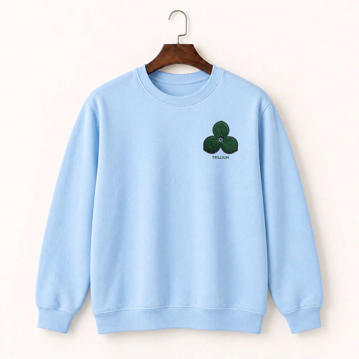 Trillium Flower Crewneck Sweatshirt 1