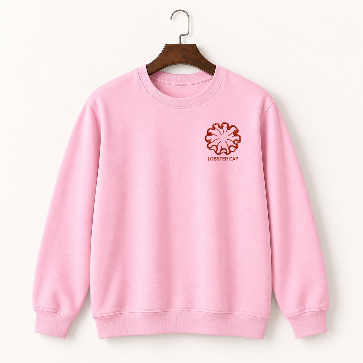 Lobster Mushroom Cap Crewneck Sweatshirt 4