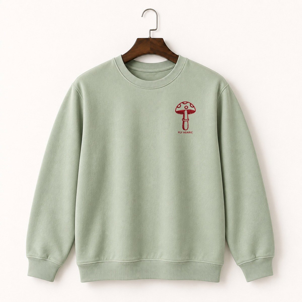 Amanita Muscaria Mushroom Crewneck Sweatshirt 2
