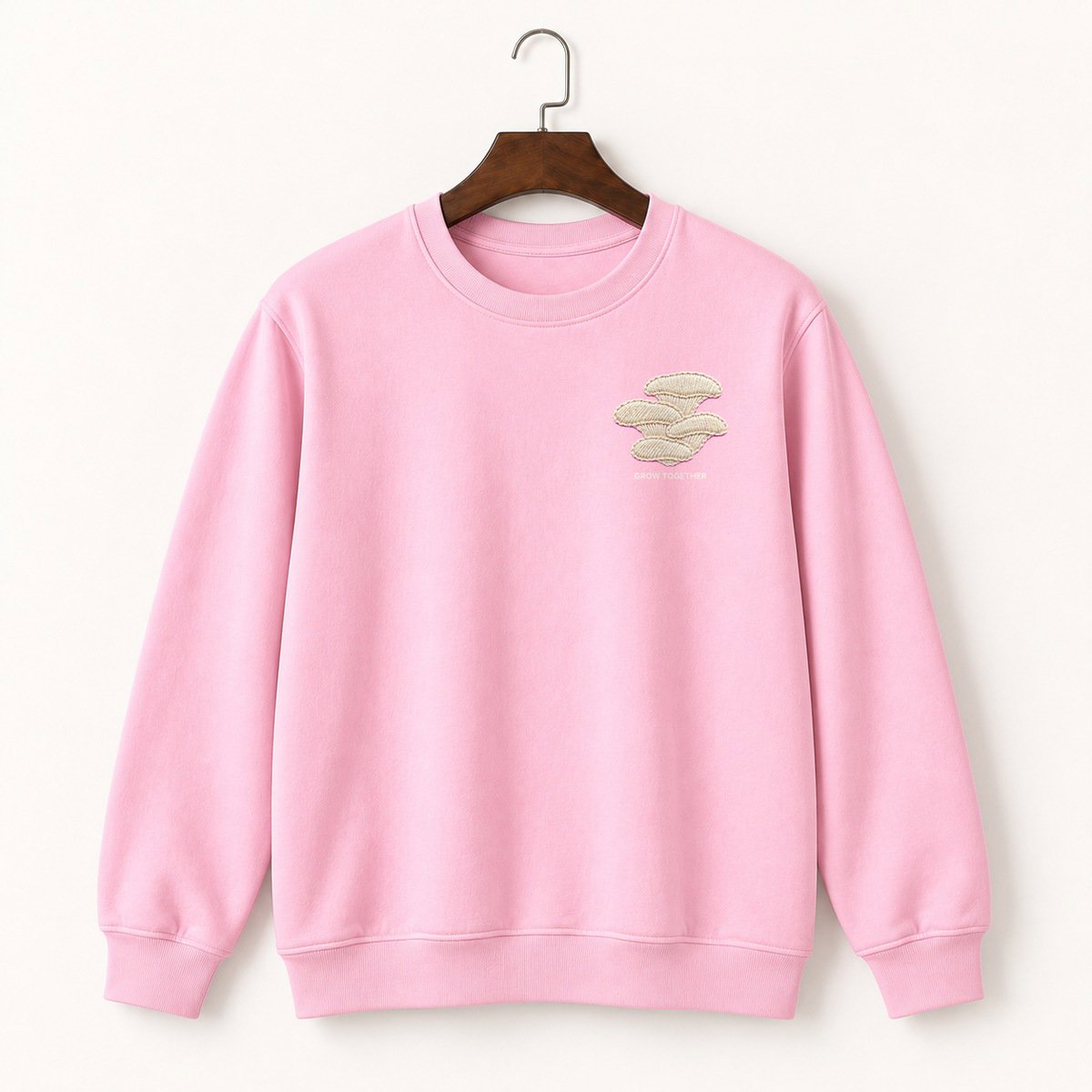 Oyster Mushroom Shelf Crewneck Sweatshirt 4