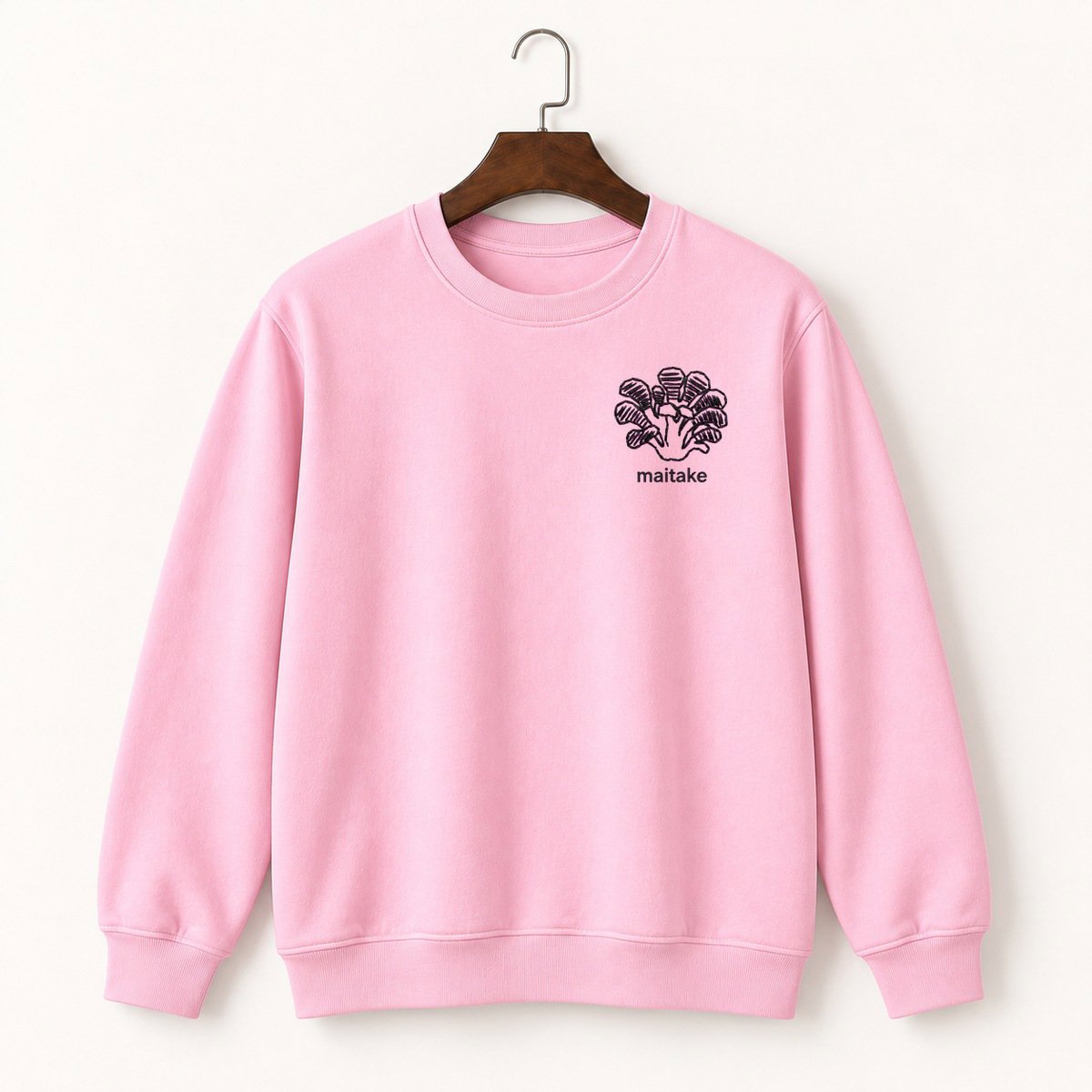 Hen of the Woods Mushroom Crewneck Sweatshirt 4