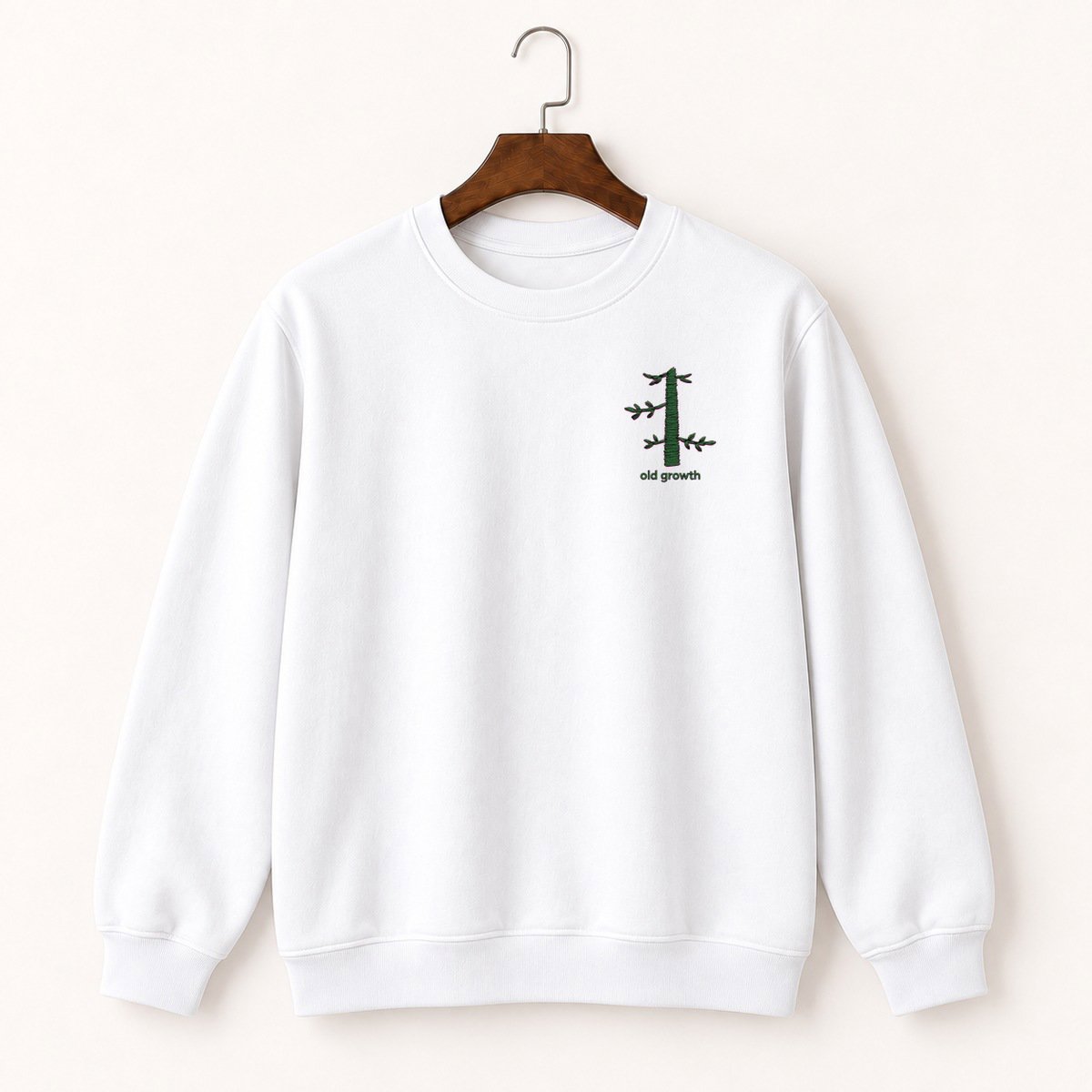 Coastal Redwood Tree Crewneck Sweatshirt 5