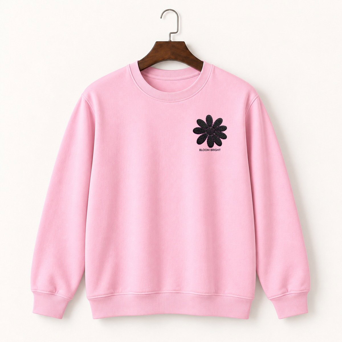 Black-Eyed Susan Flower Crewneck Sweatshirt 4