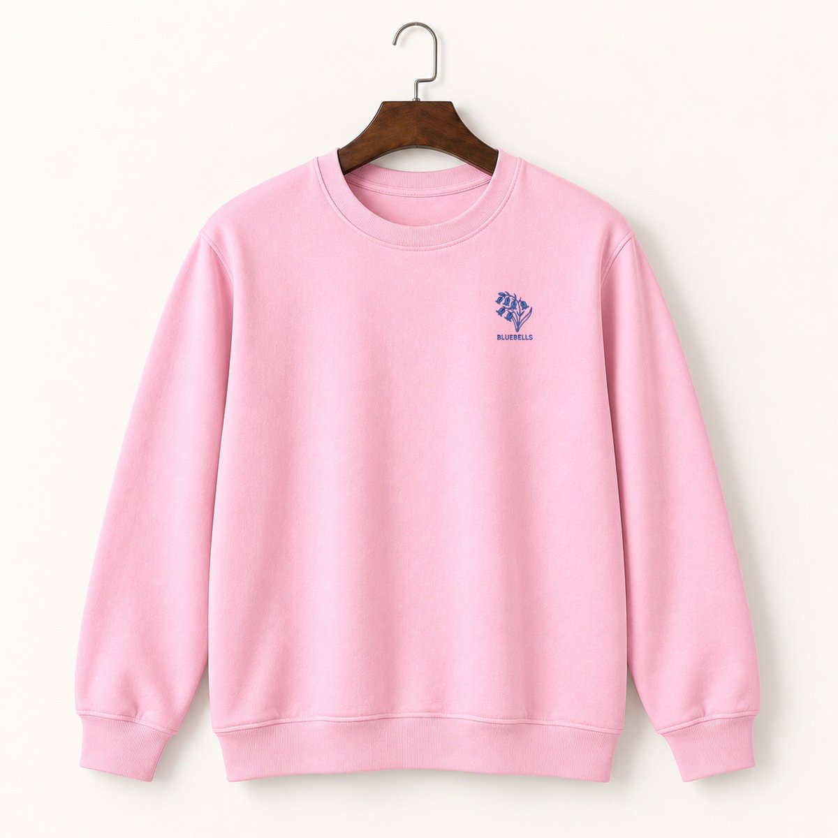 Bluebell Flowers Crewneck Sweatshirt 4