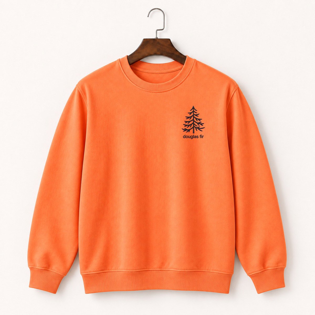 Douglas Fir Tree Crewneck Sweatshirt 3