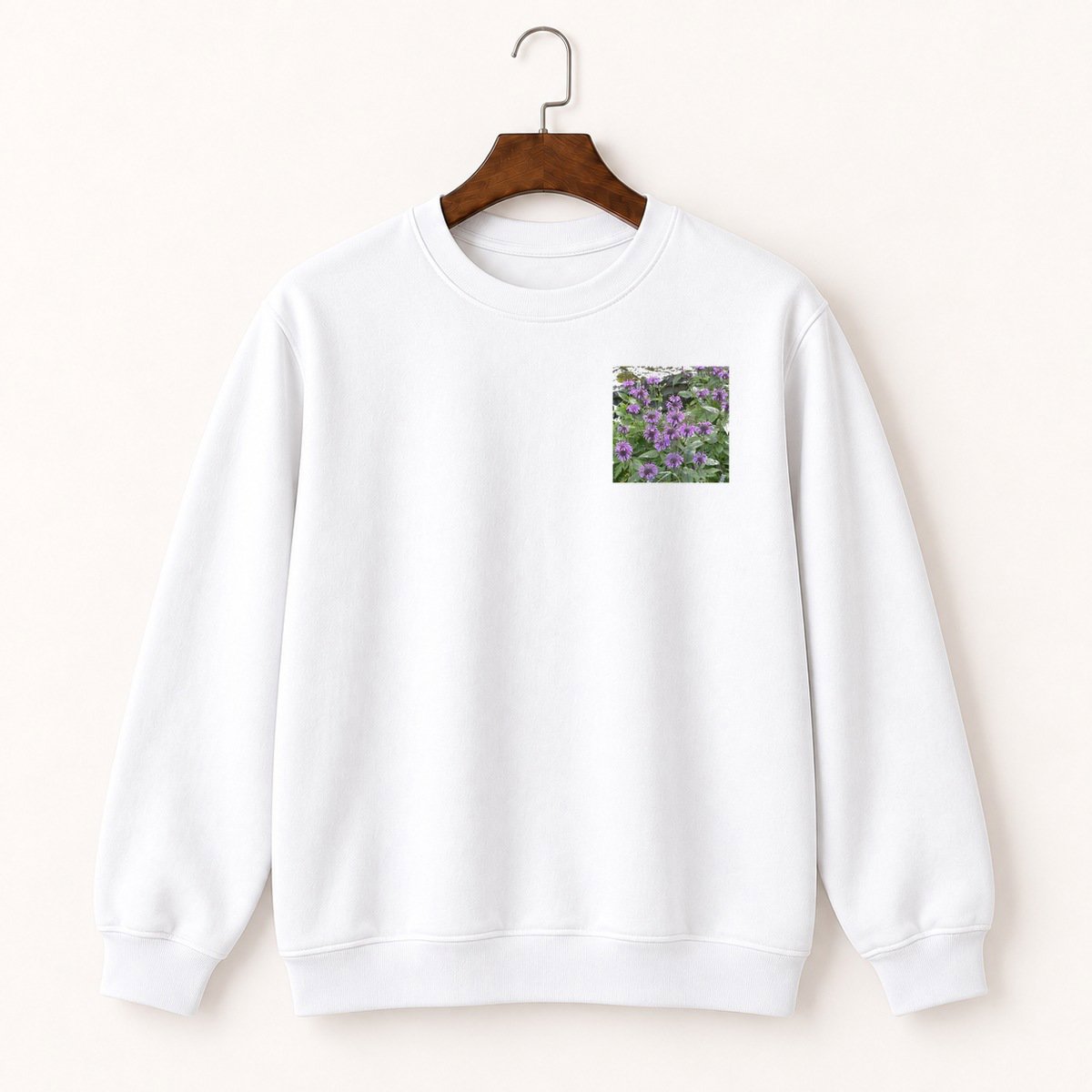 Wild Bergamot Plant Crewneck Sweatshirt 5