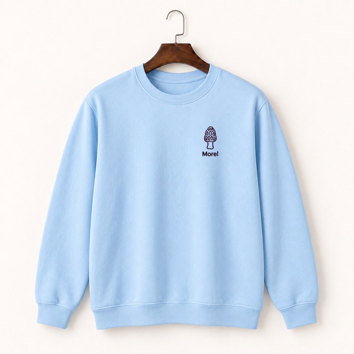 Morel Mushroom Crewneck Sweatshirt 1