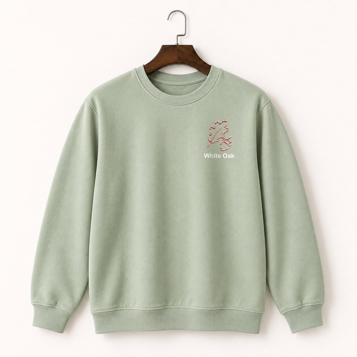 White Oak Acorn Crewneck Sweatshirt 2
