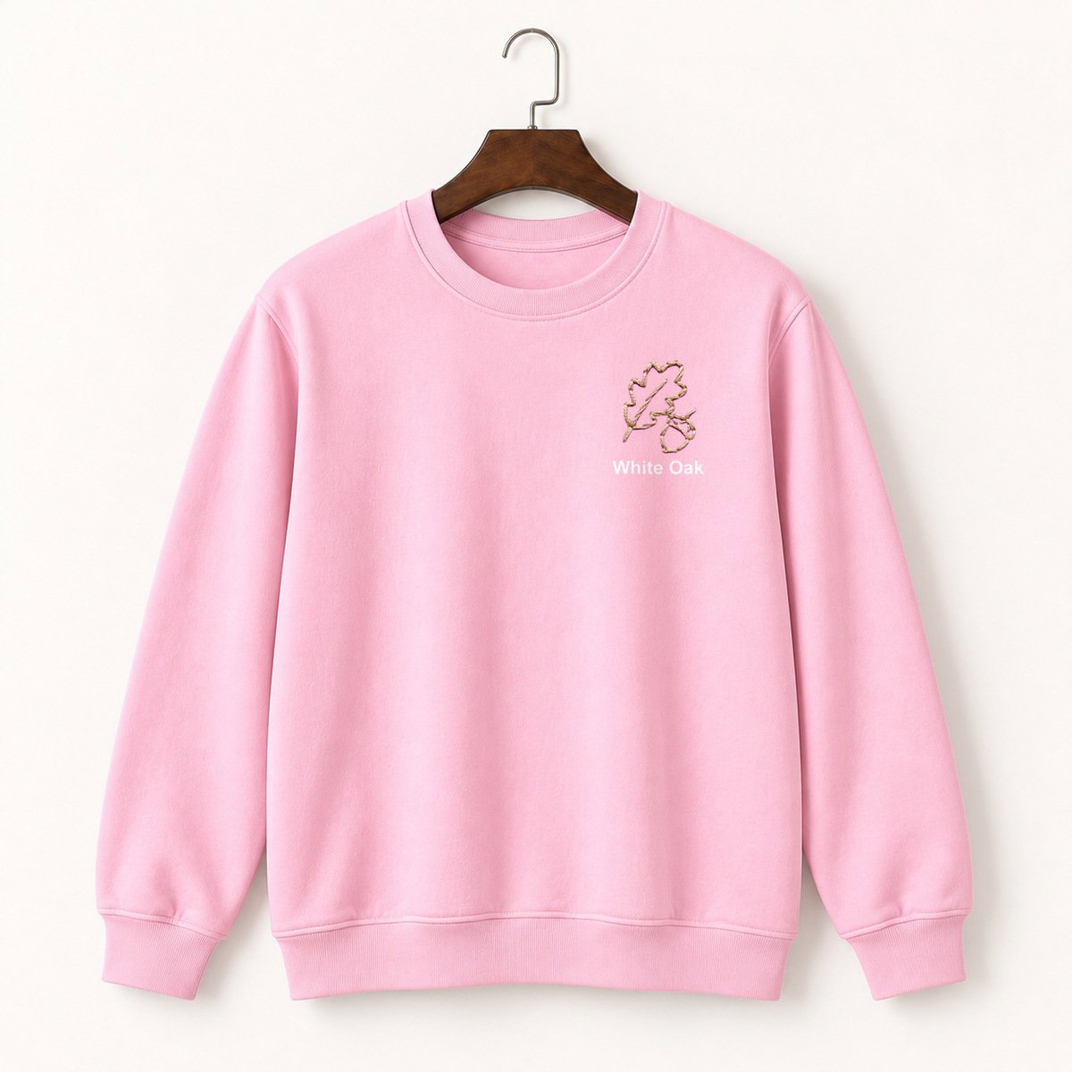 White Oak Acorn Crewneck Sweatshirt 4
