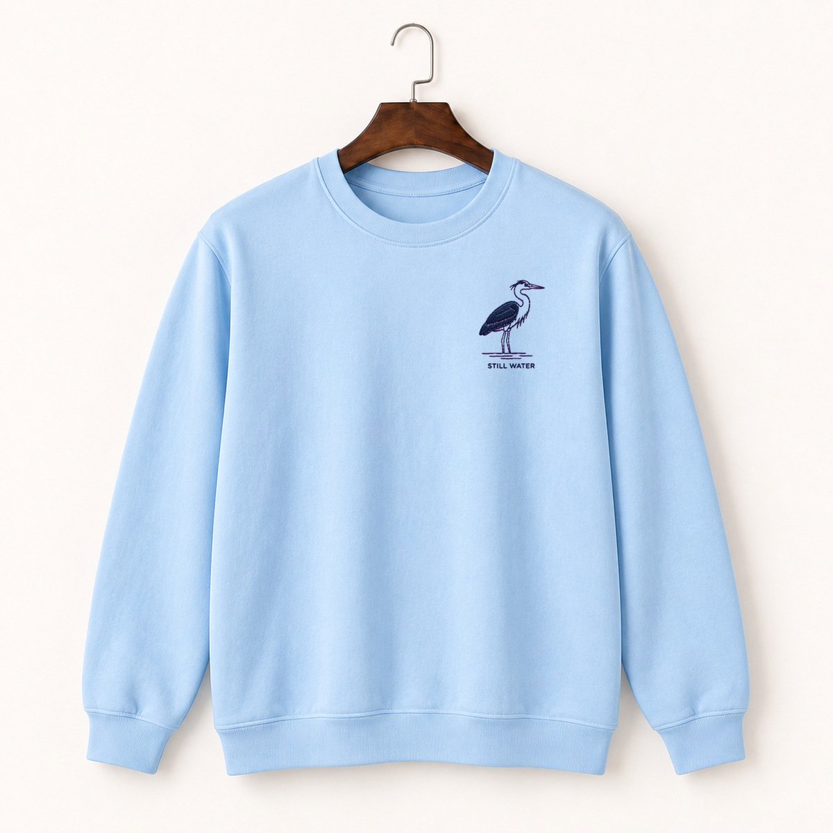 Great Blue Heron Crewneck Sweatshirt 1