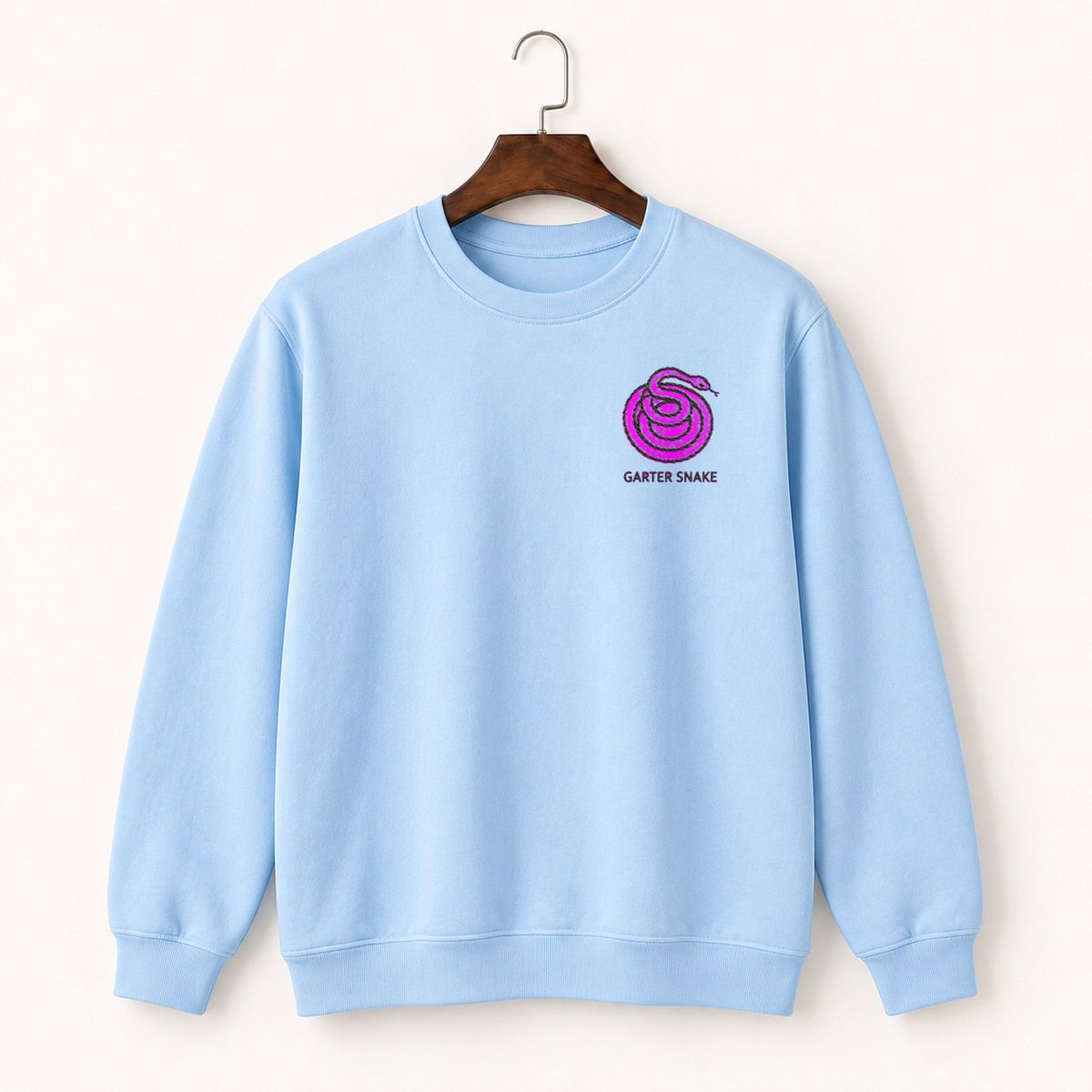 Garter Snake Coiled Crewneck Sweatshirt 1