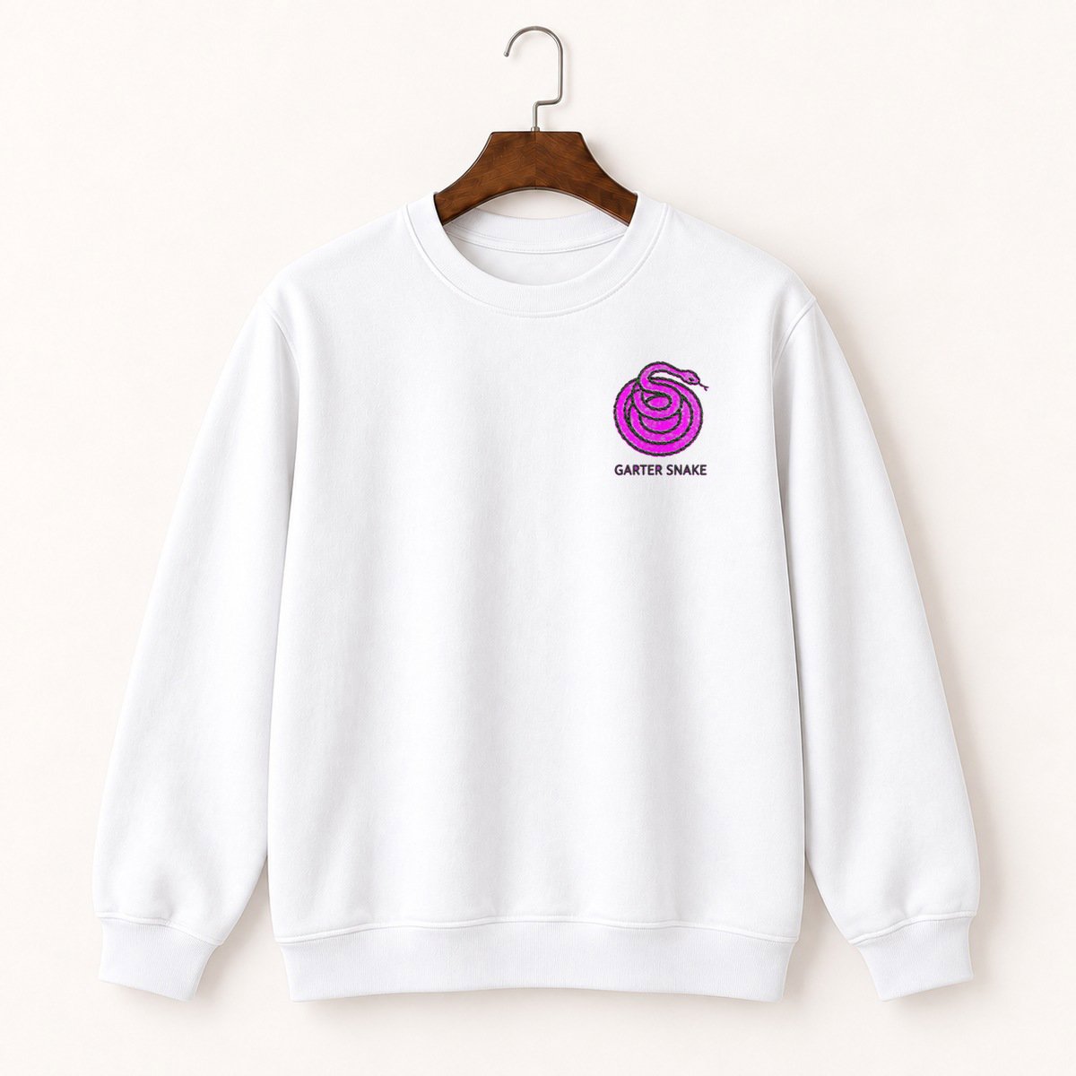Garter Snake Coiled Crewneck Sweatshirt 5