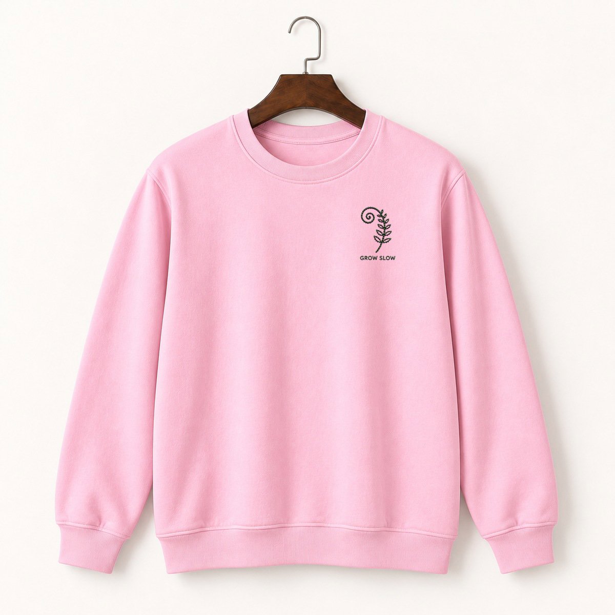 Fern Frond Botanical Crewneck Sweatshirt 4
