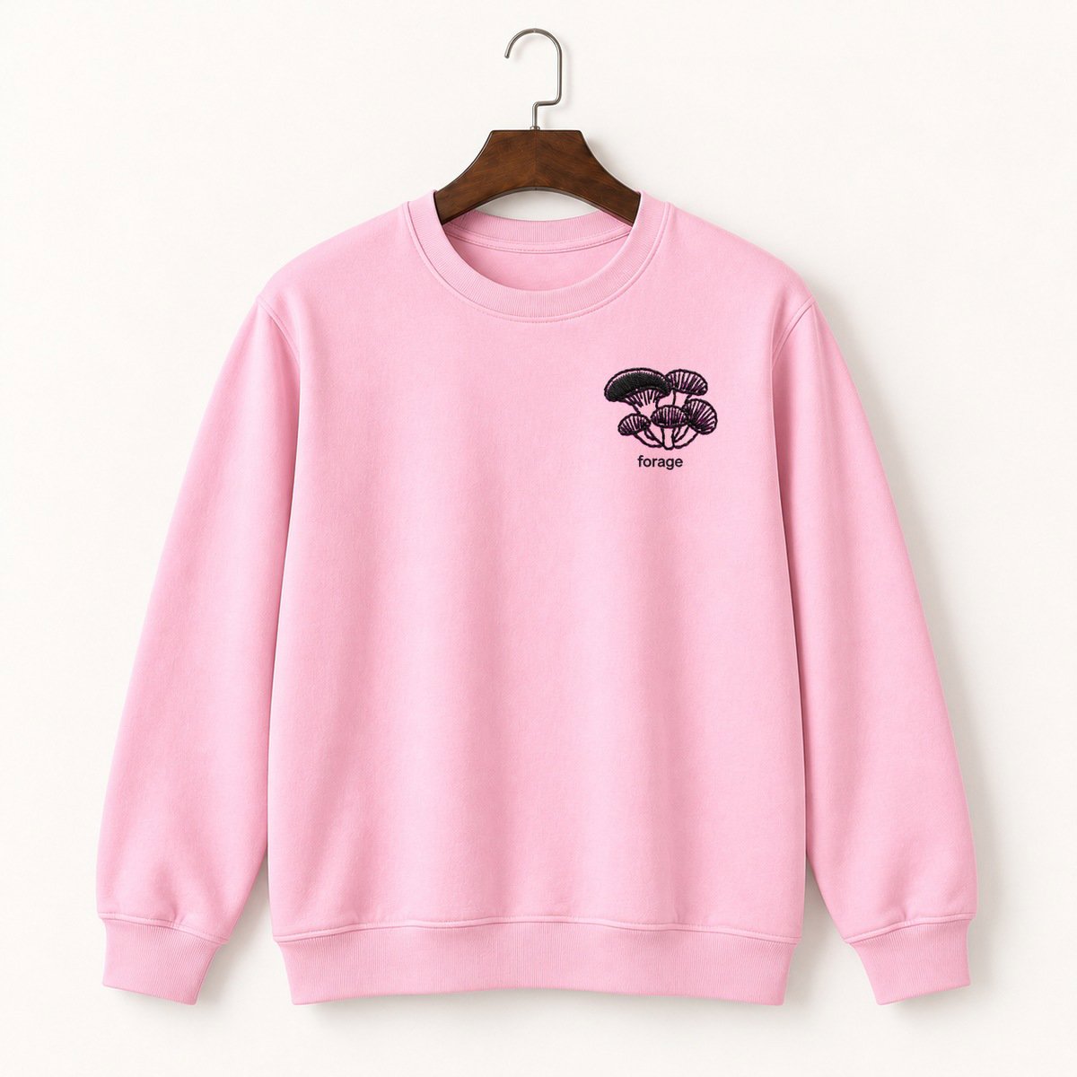 Oyster Mushroom Cluster Crewneck Sweatshirt 4
