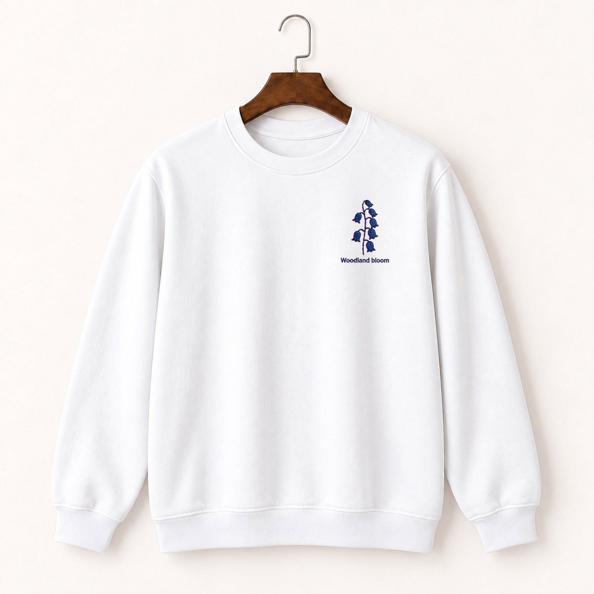 Bluebell Wildflower Crewneck Sweatshirt 5