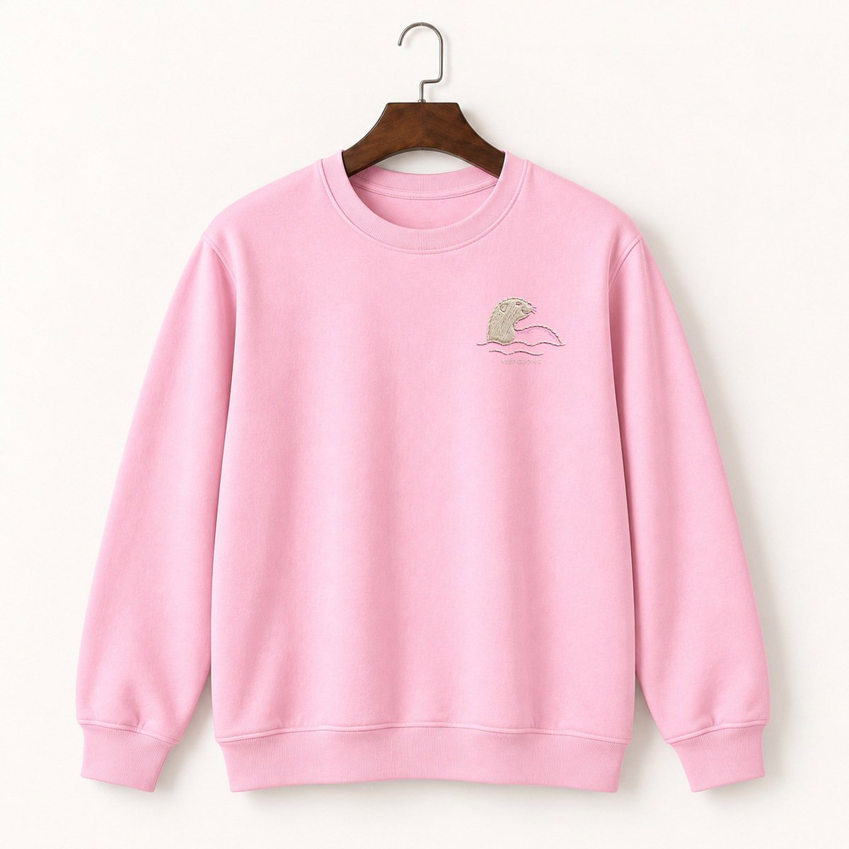 River Otter Crewneck Sweatshirt 4