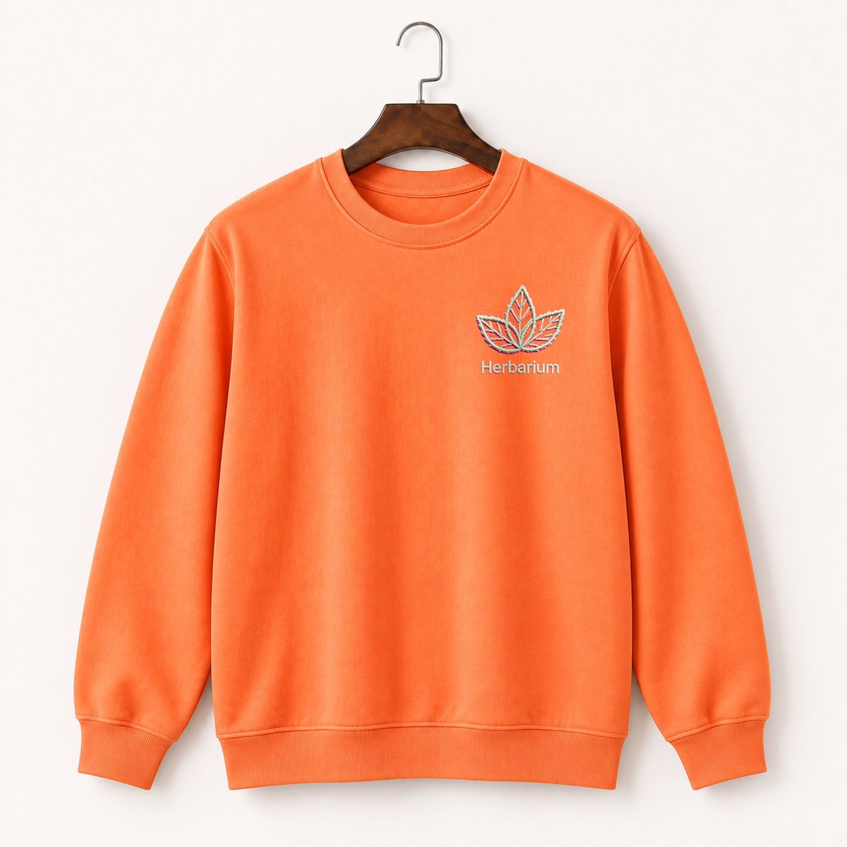 Sage Leaf Botanical Crewneck Sweatshirt 3