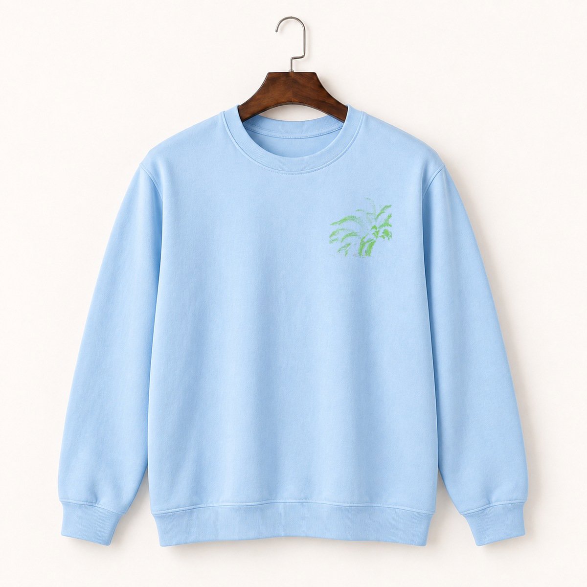 Western Sword Fern Crewneck Sweatshirt 1
