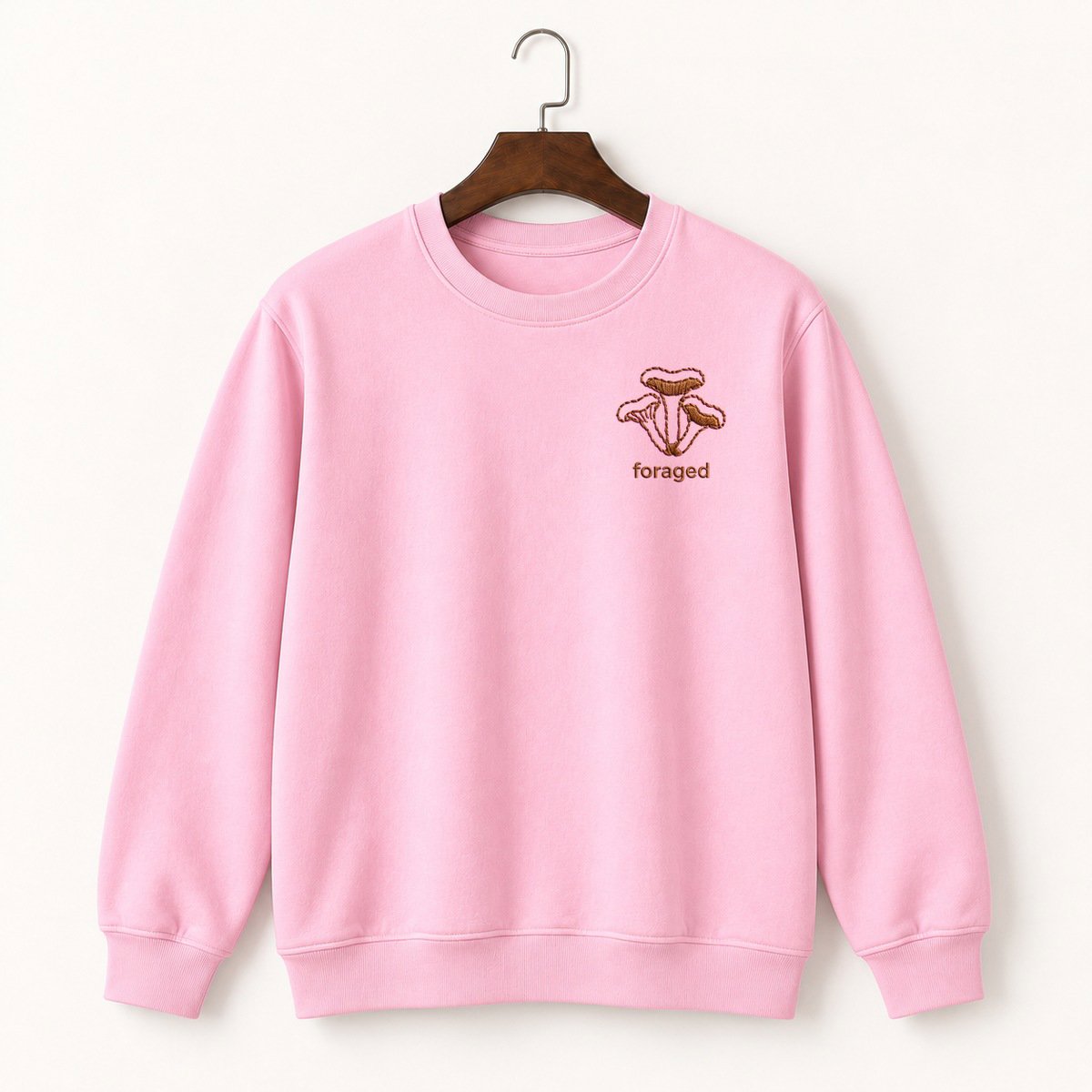 Chanterelle Mushroom Crewneck Sweatshirt 4