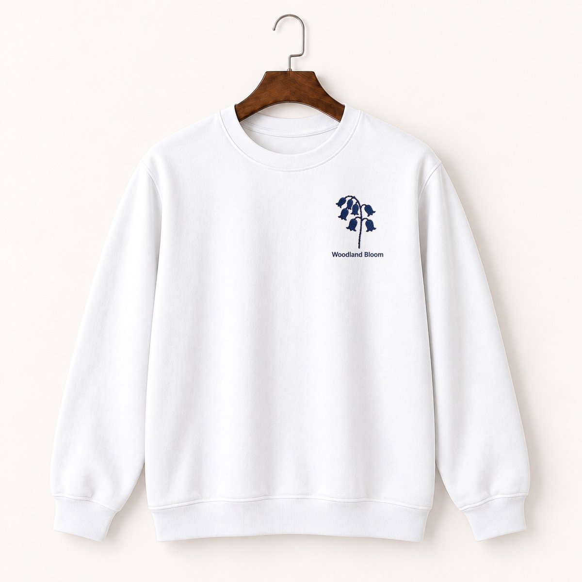 Bluebell Wildflower Crewneck Sweatshirt 5