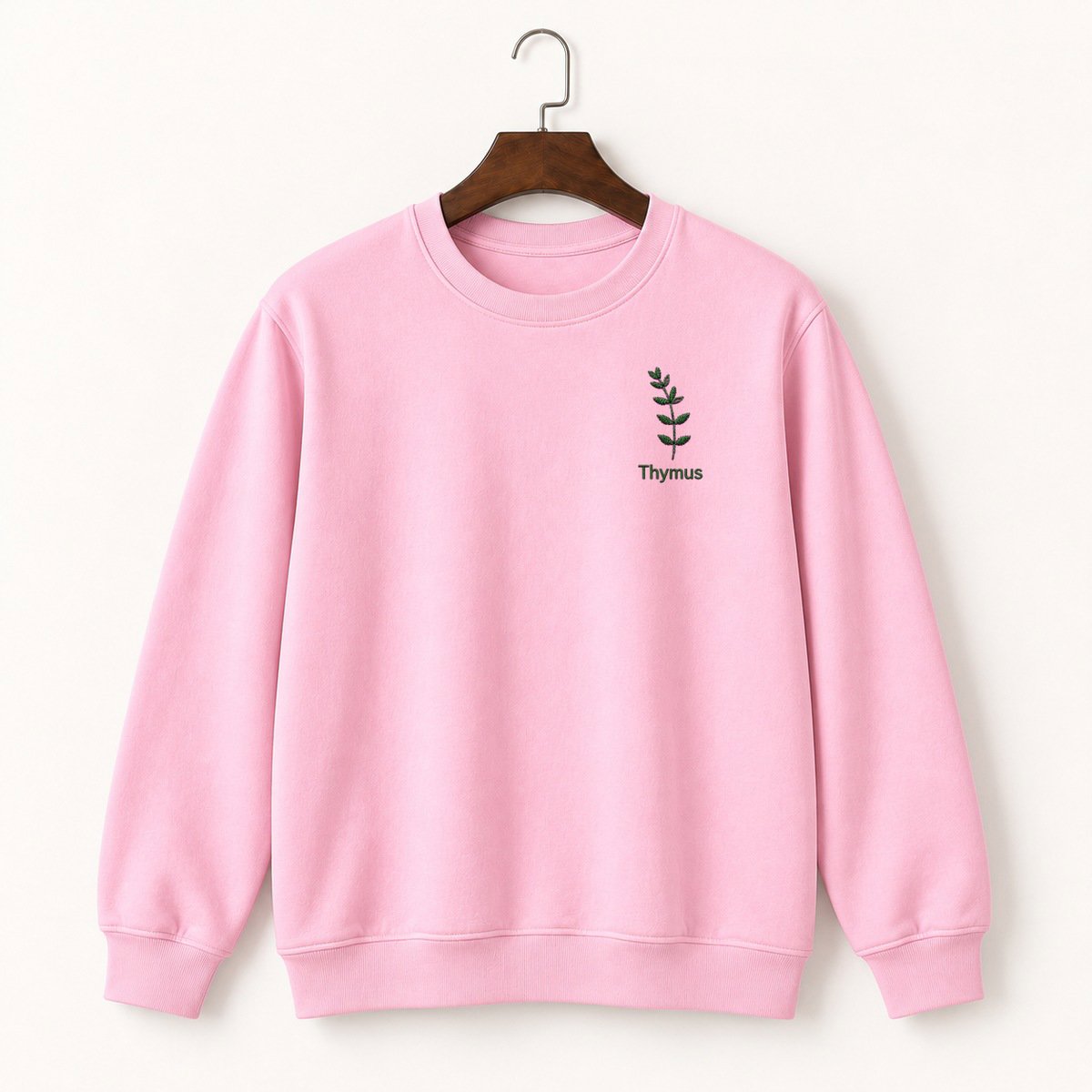 Thyme Sprig Botanical Crewneck Sweatshirt 4
