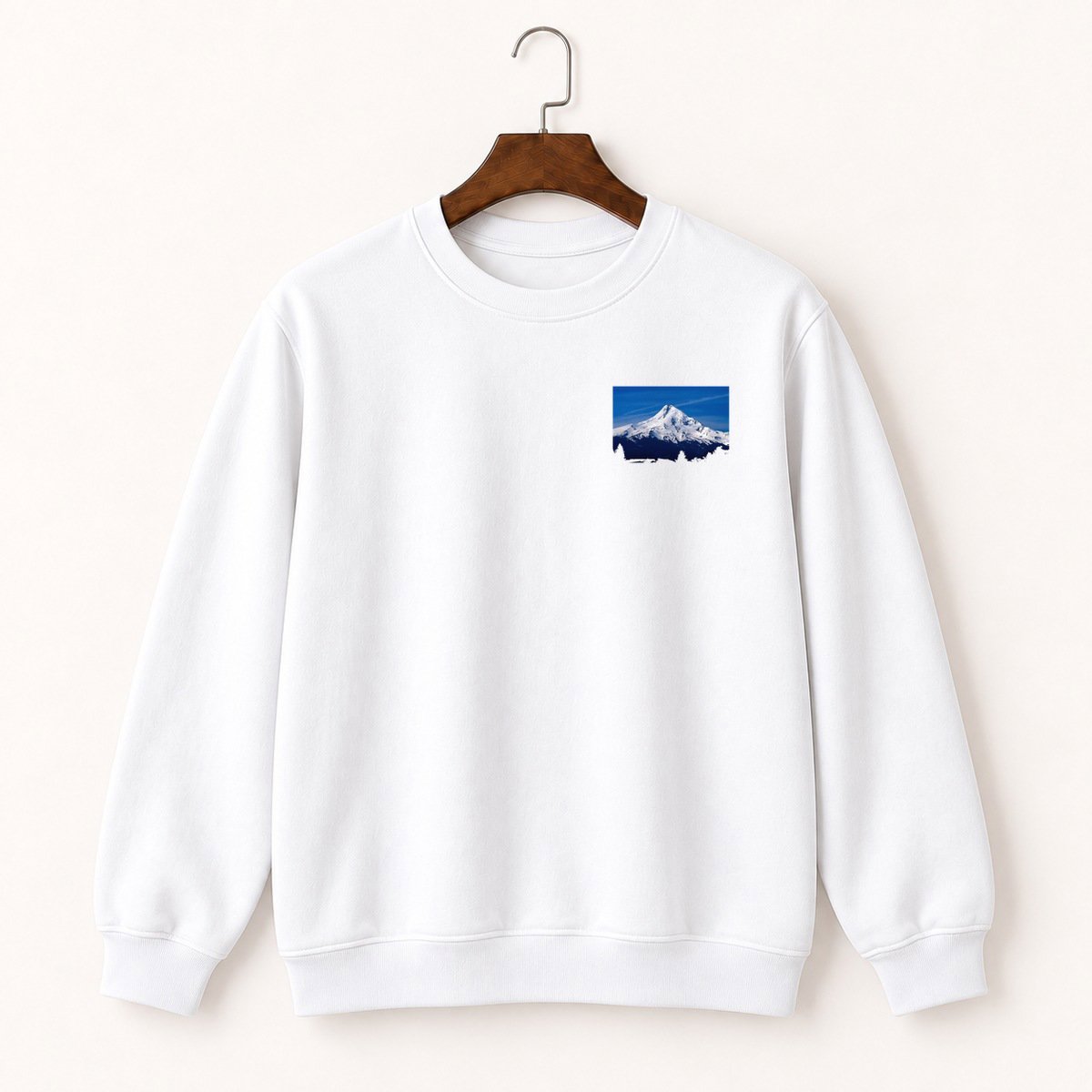 Mount Hood Peak Crewneck Sweatshirt 5
