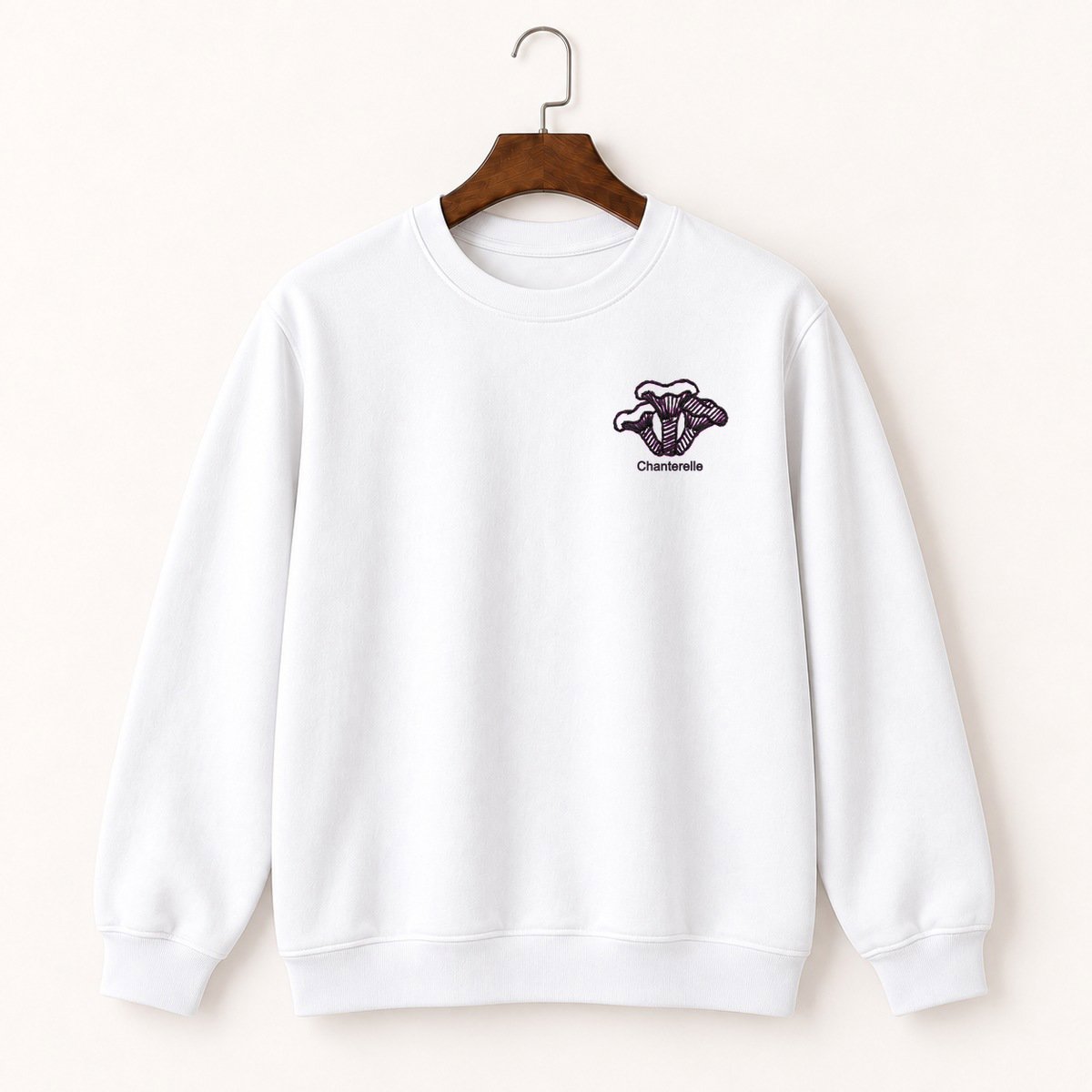 Chanterelle Mushroom Crewneck Sweatshirt 5