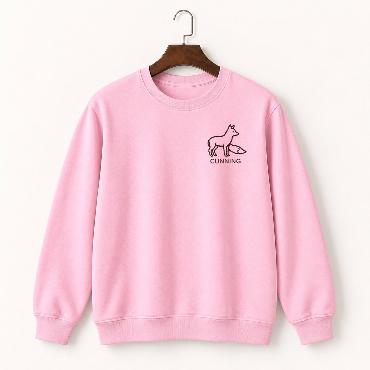 Red Fox Crewneck Sweatshirt 4