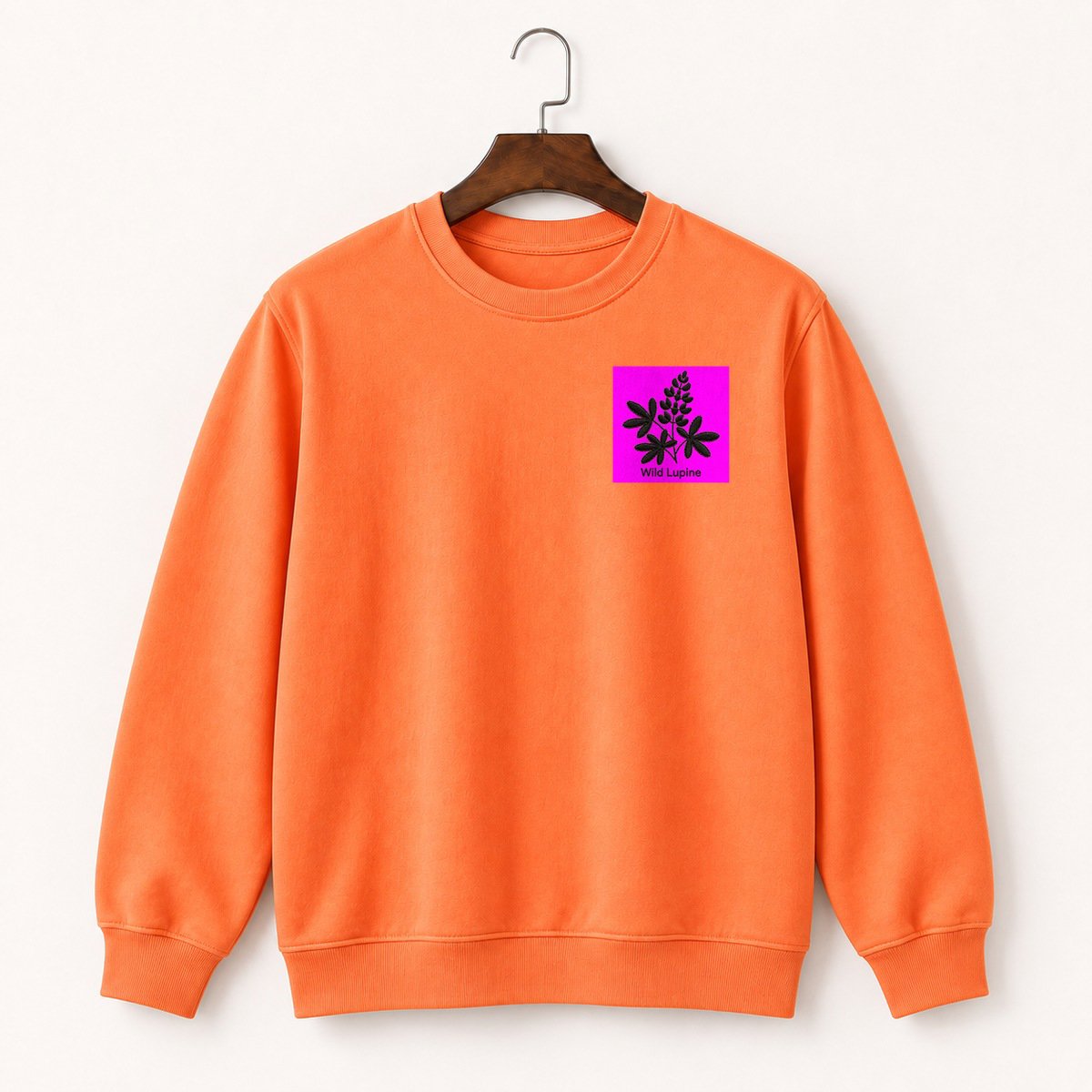 Wild Lupine Flower Crewneck Sweatshirt 3