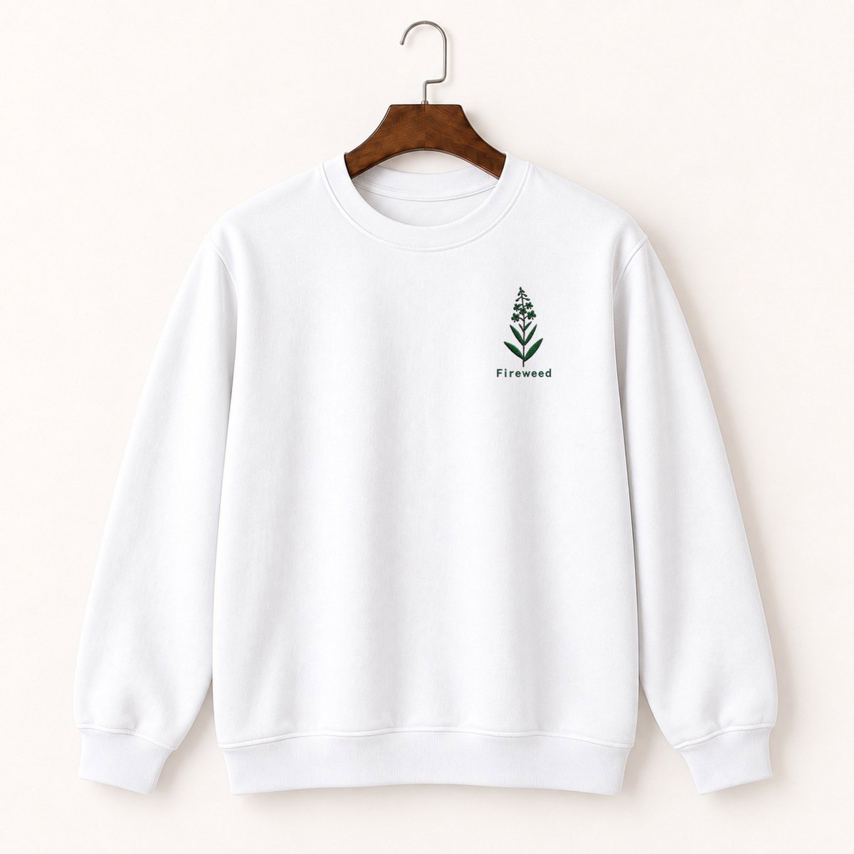 Fireweed Plant Crewneck Sweatshirt 5