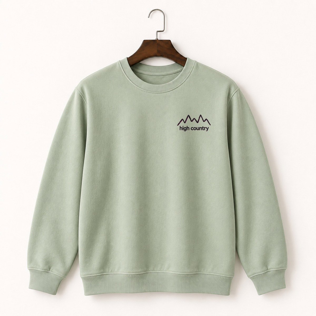 Sawtooth Mountain Peaks Crewneck Sweatshirt 2